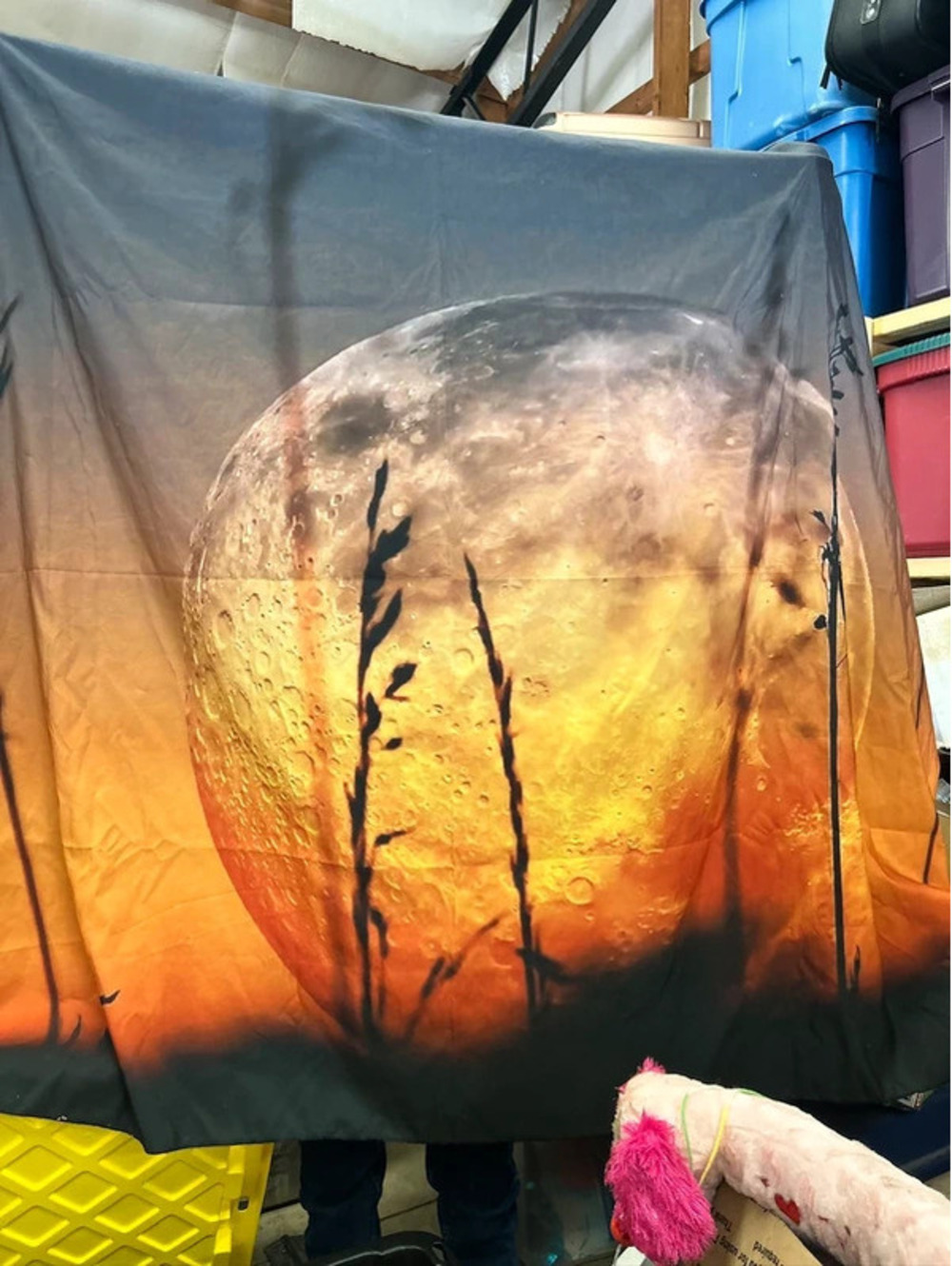 Autumn harvest moon wall hanging